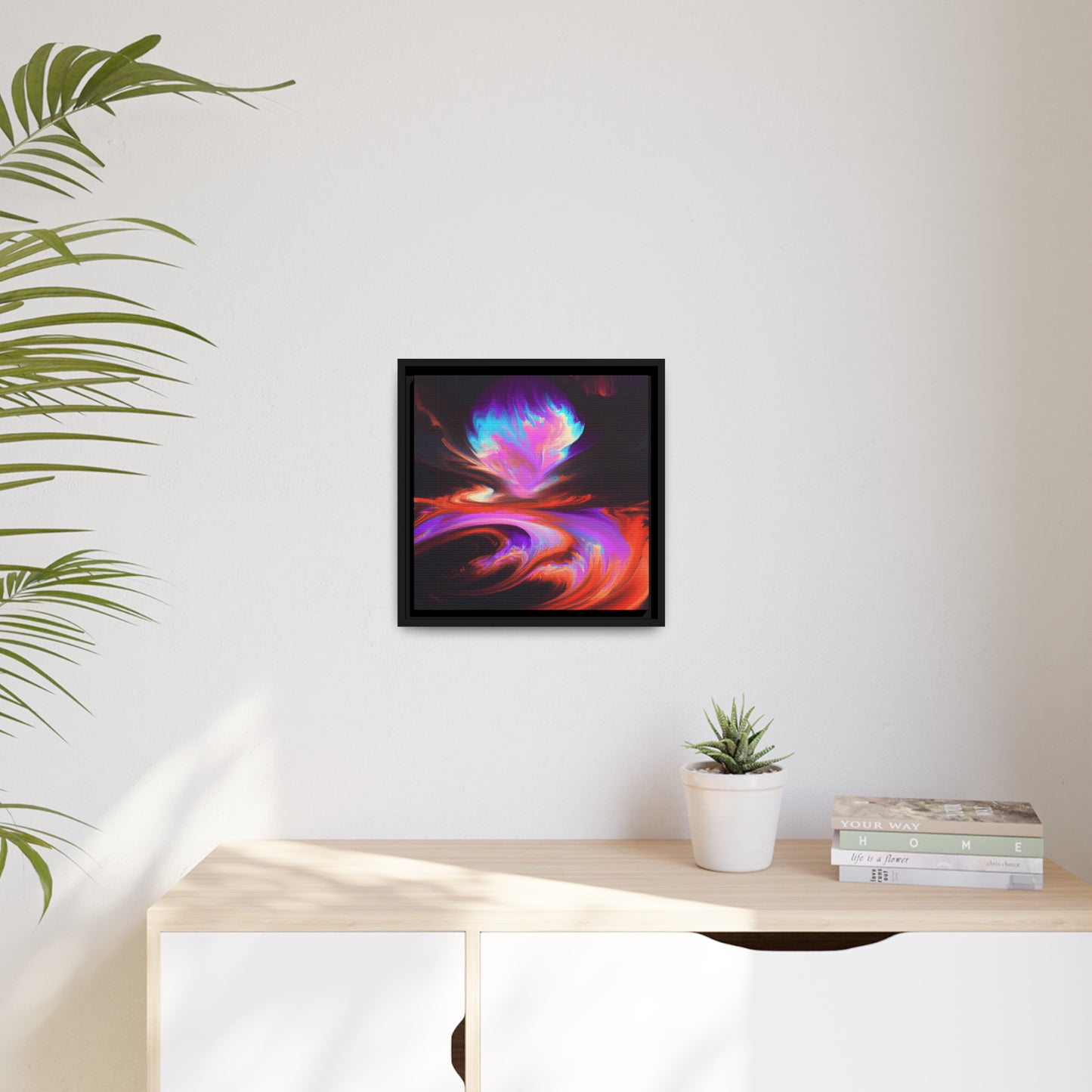 Quantum Euphoria 13 - on Framed Canvas