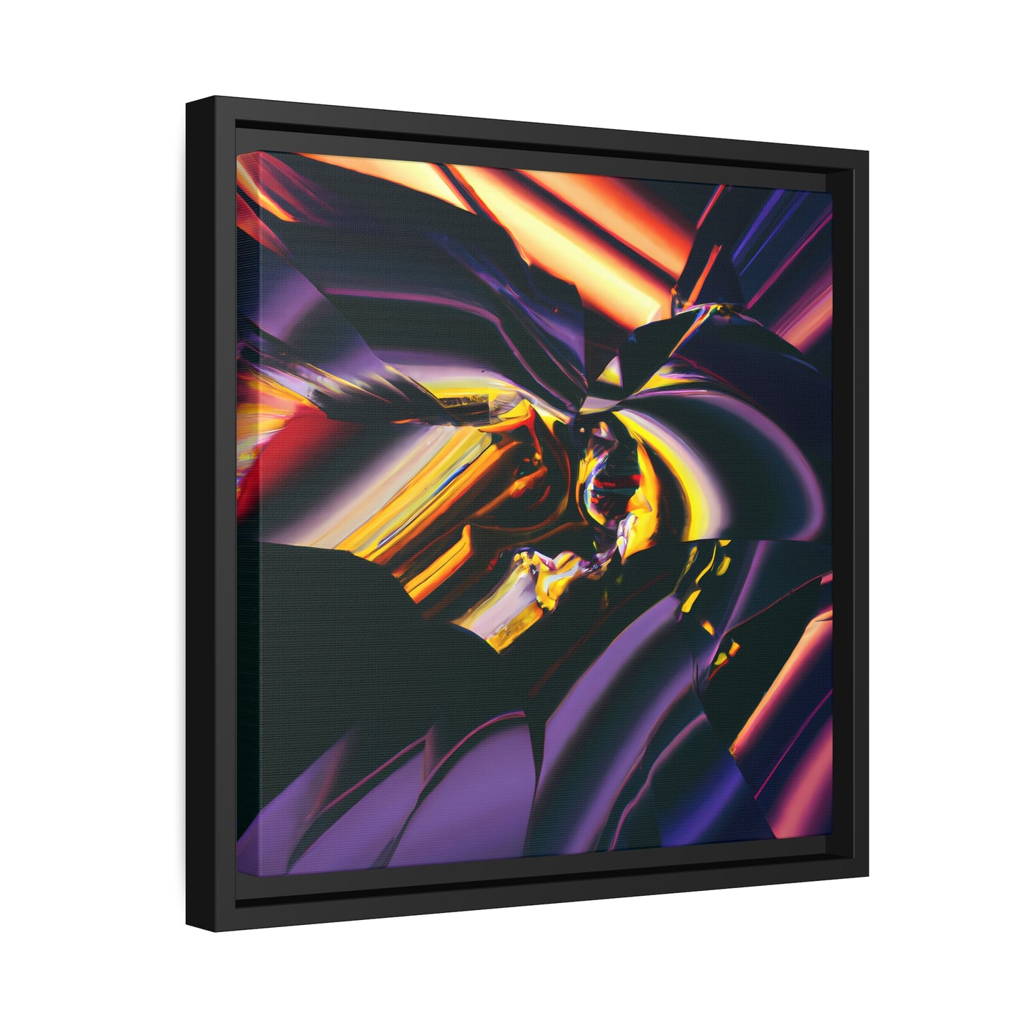 Temporal Flux 16 - on Framed Canvas