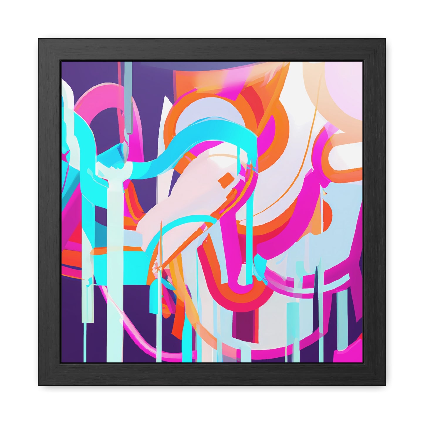 Future Graffiti 1 - on Framed Print