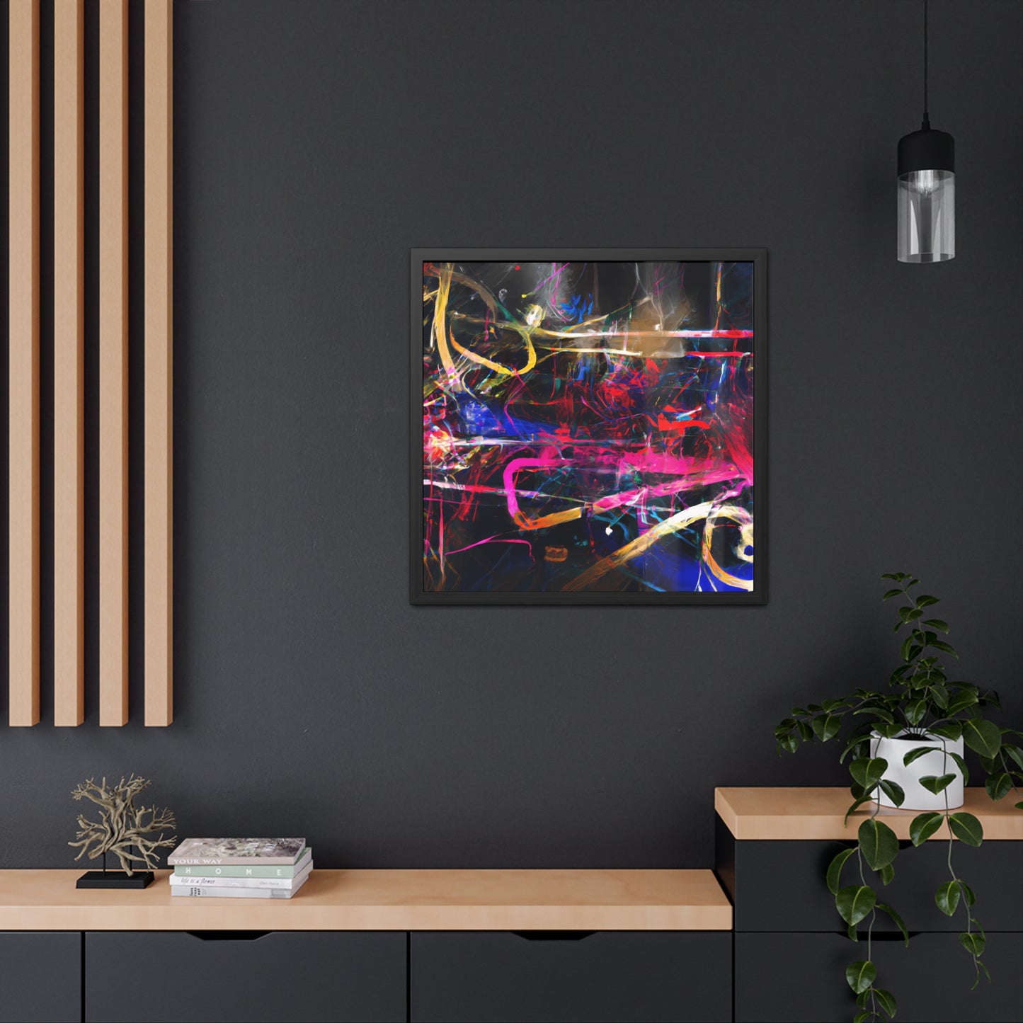 Future Graffiti 20 - on Framed Print