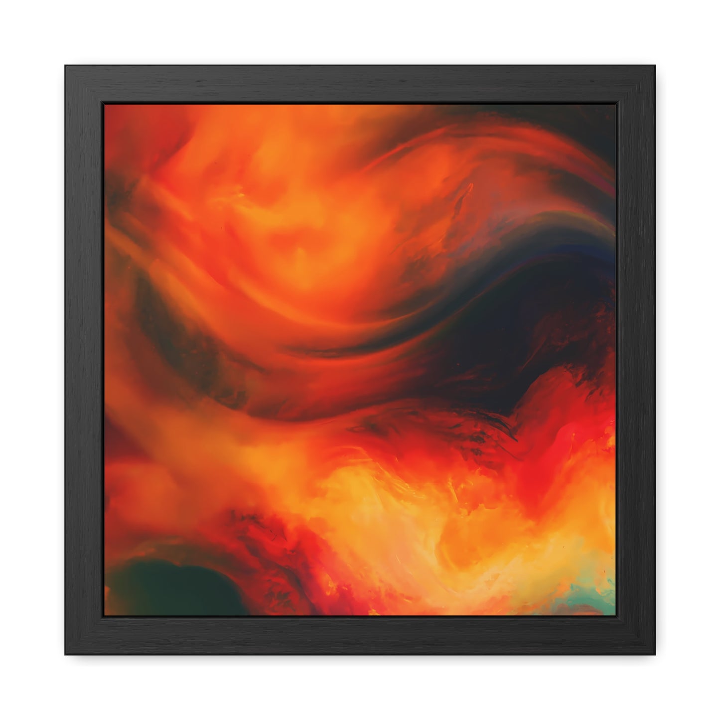 Fabstract 47 - on Framed Print