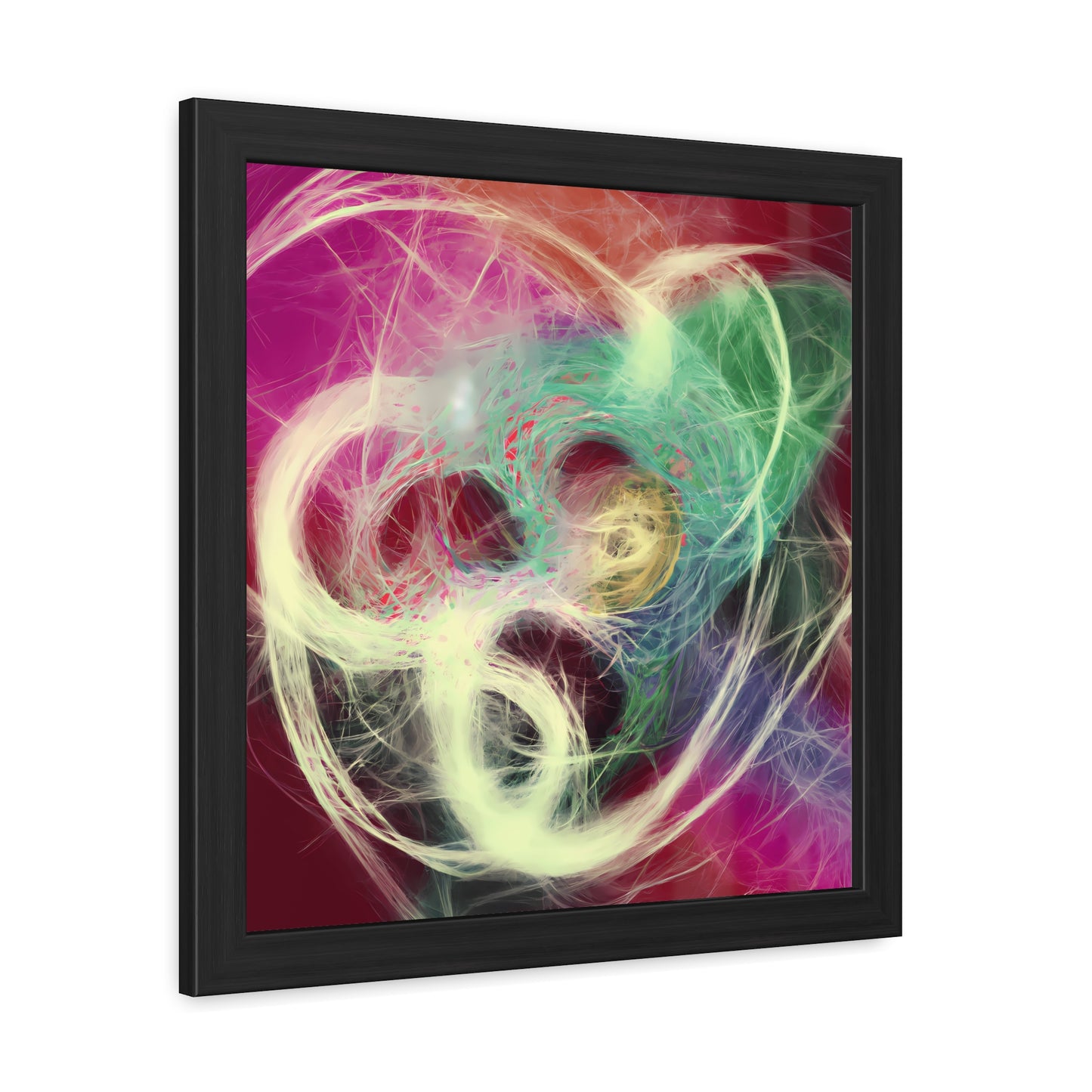 Fabstract 109 - on Framed Print