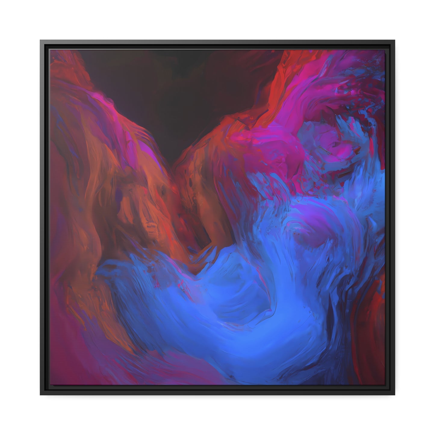 Quantum Euphoria 8 - on Framed Canvas