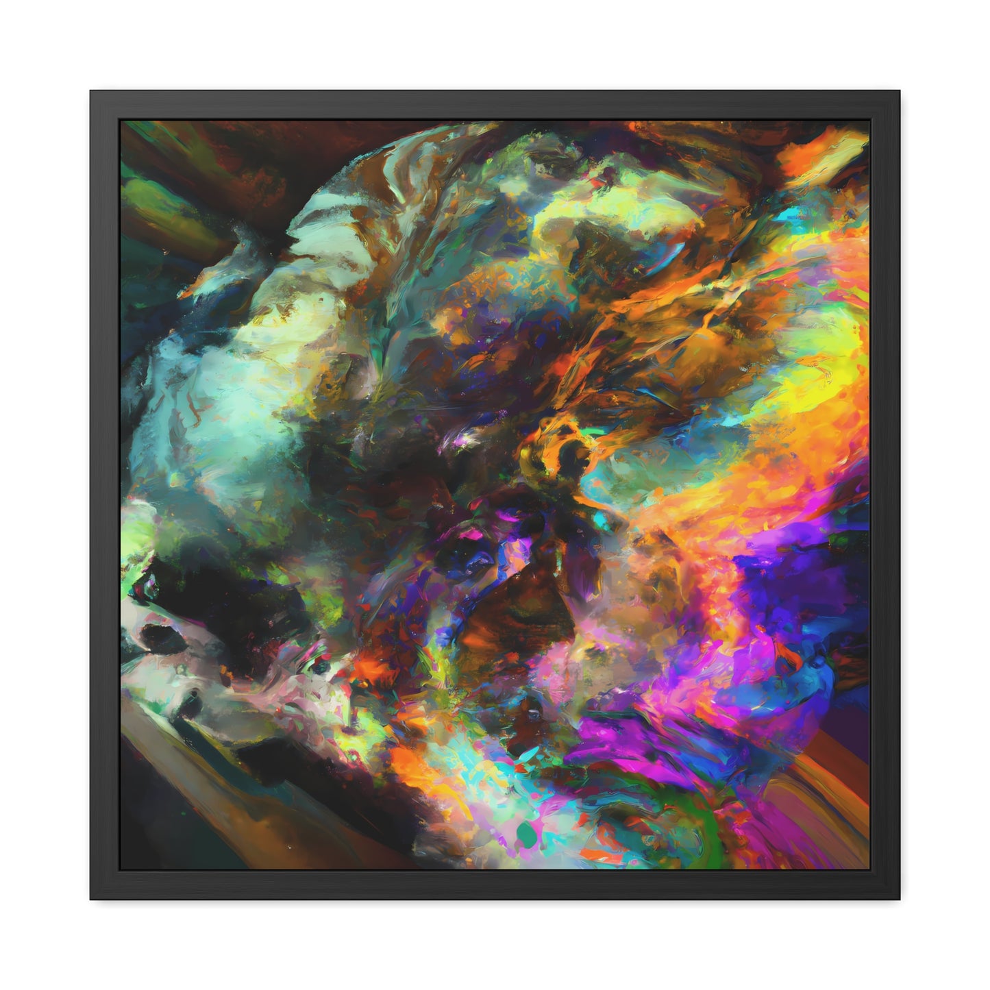 Quantum Euphoria 6 - on Framed Print