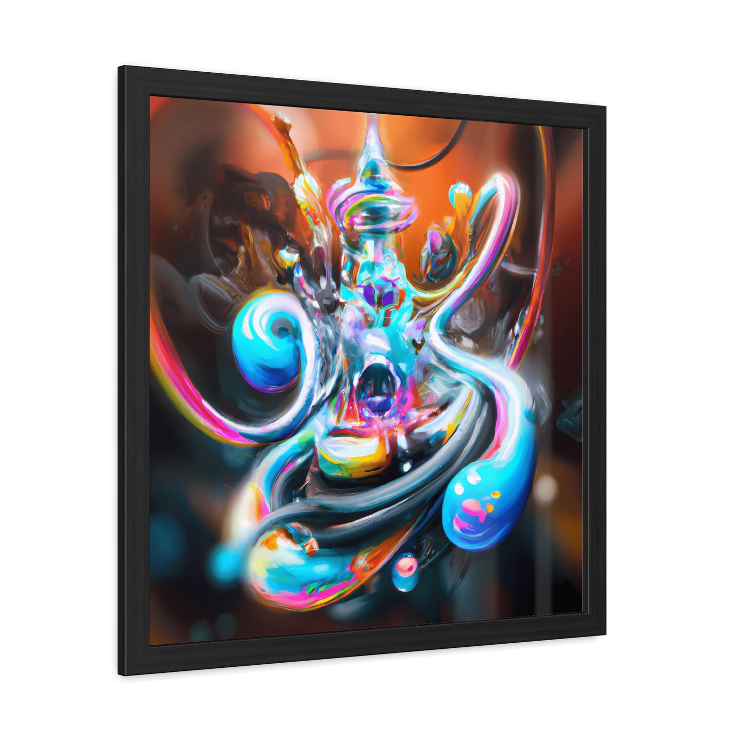 Fabstract 78 - on Framed Print