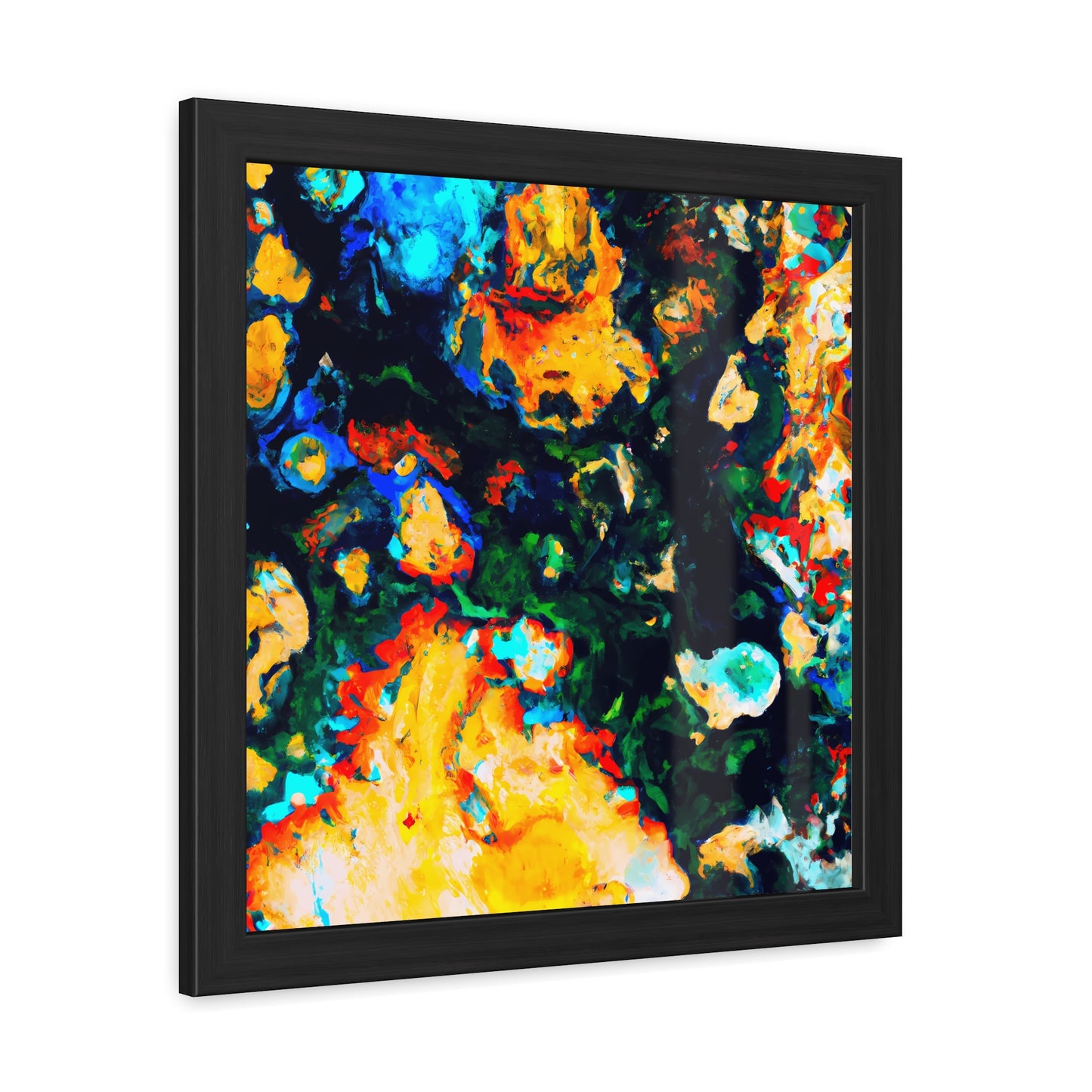 Fabstract 89 - on Framed Print