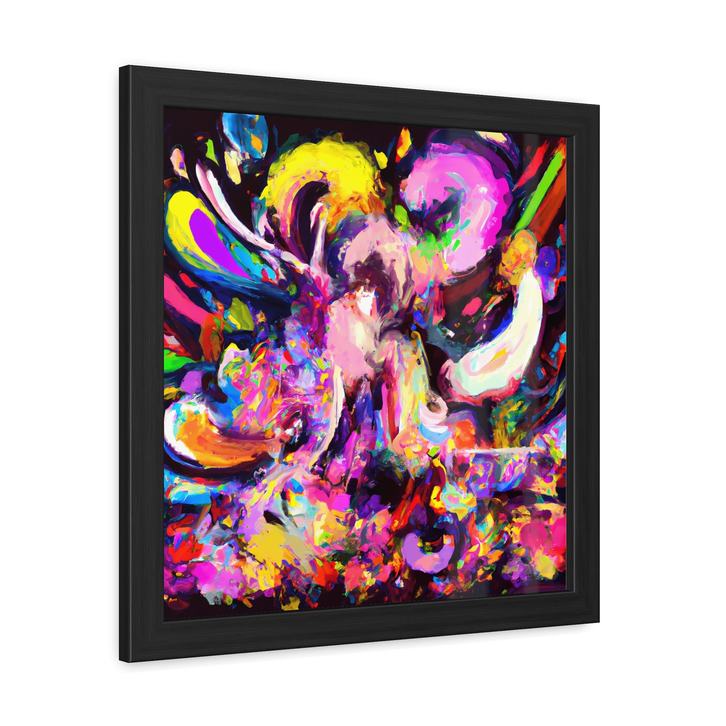 Fabstract 98 - on Framed Print