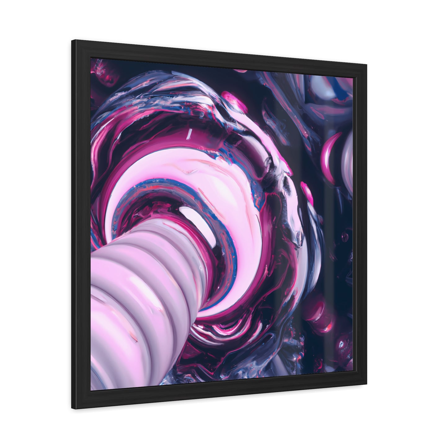 Temporal Flux 10 - on Framed Print