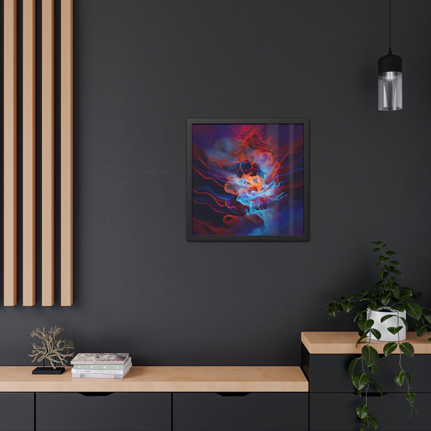 Quantum Euphoria 10 - on Framed Print