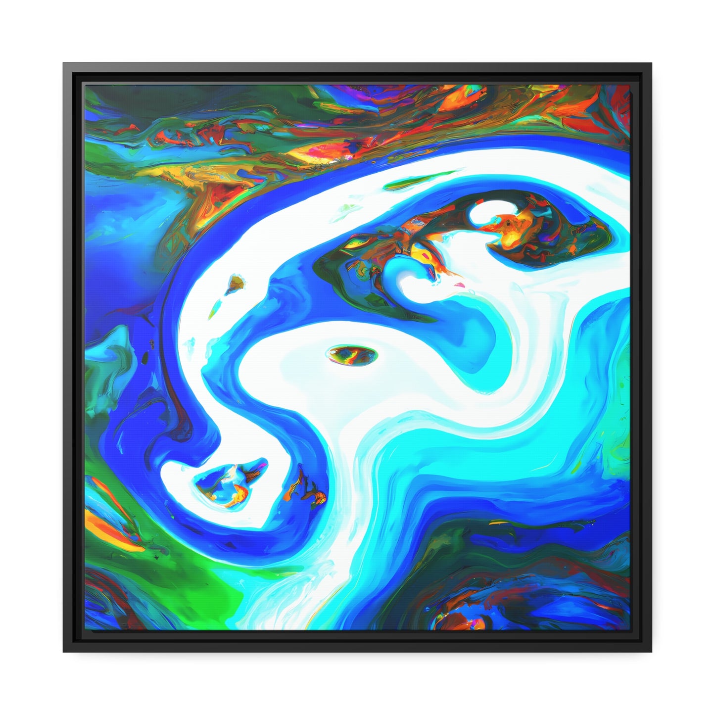 Infinite Perspectives 20 - on Framed Canvas