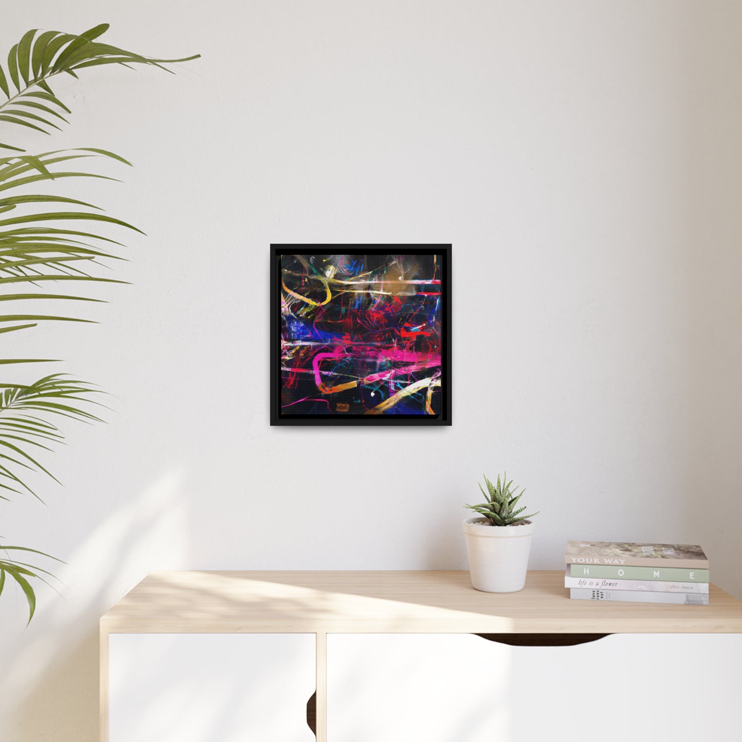 Future Graffiti 29 - on Framed Canvas