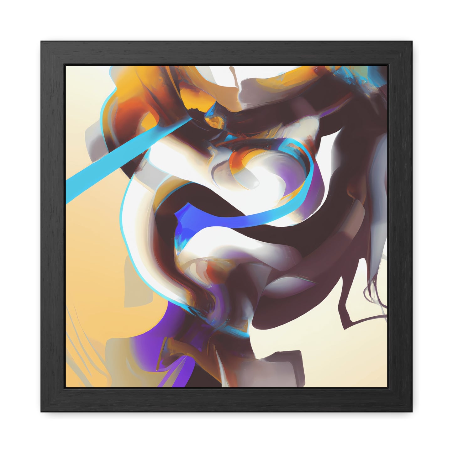 Fabstract 43 - on Framed Print