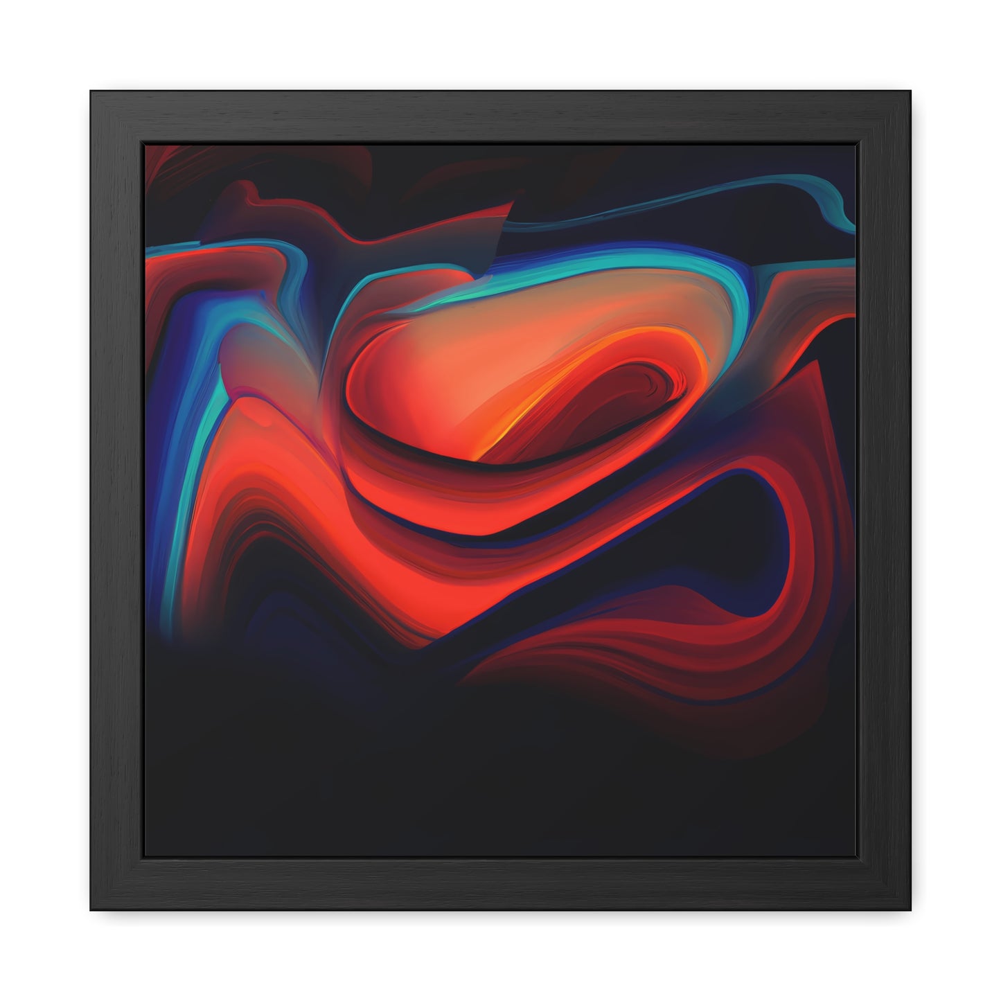 Fabstract 13 - on Framed Print