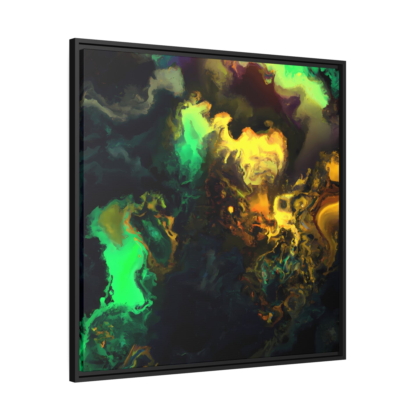 Quantum Euphoria 4 - on Framed Canvas