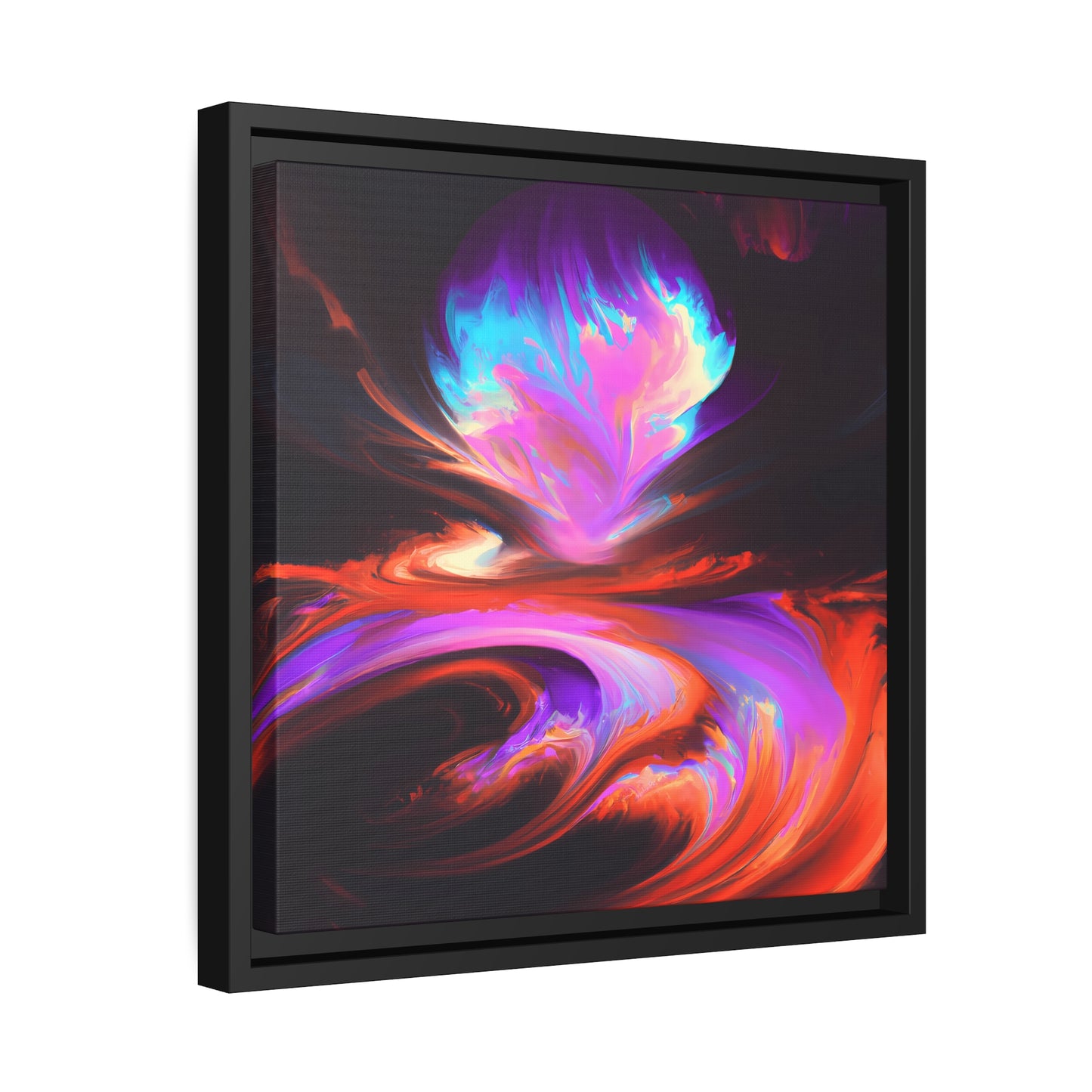 Quantum Euphoria 13 - on Framed Canvas