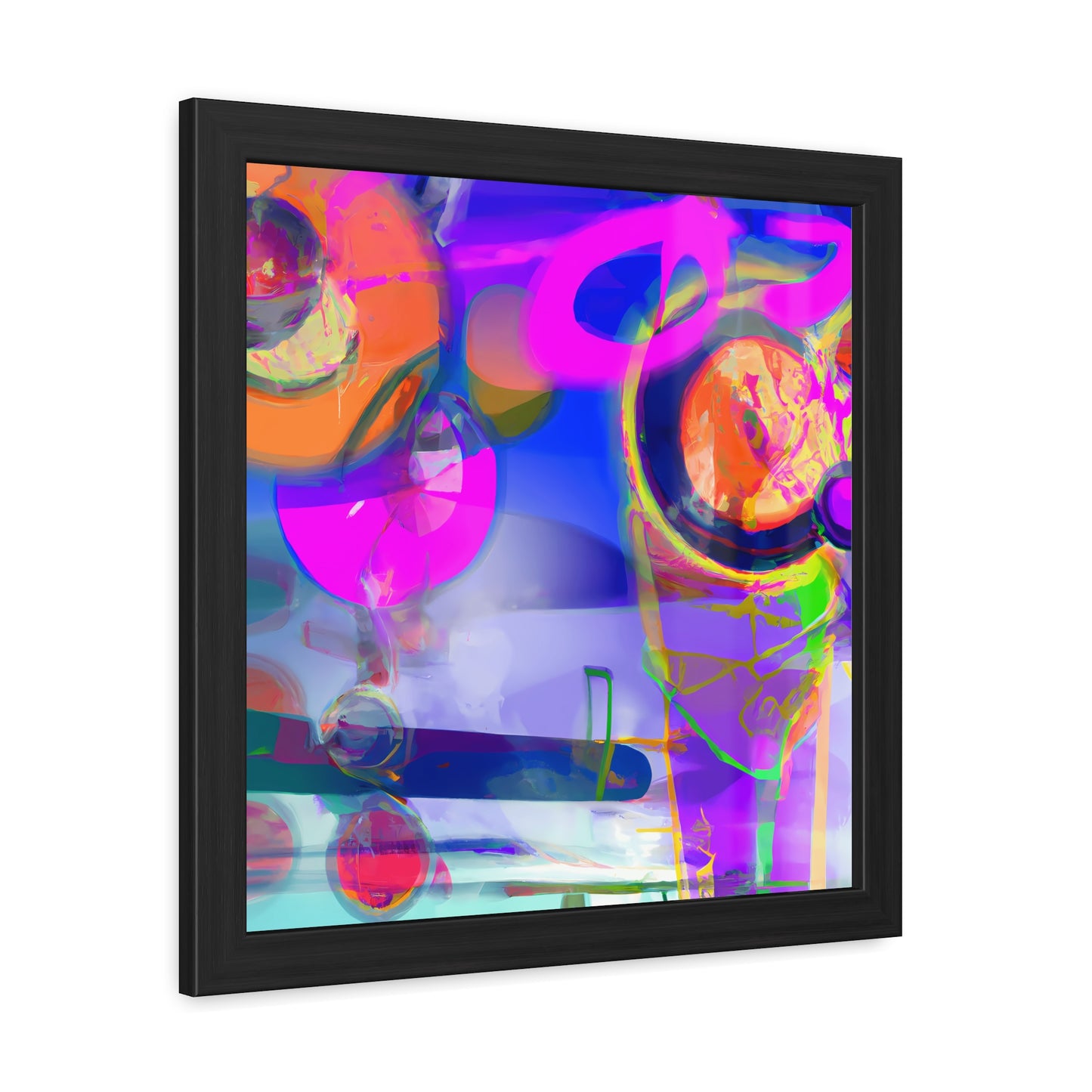 Future Graffiti 11 - on Framed Print