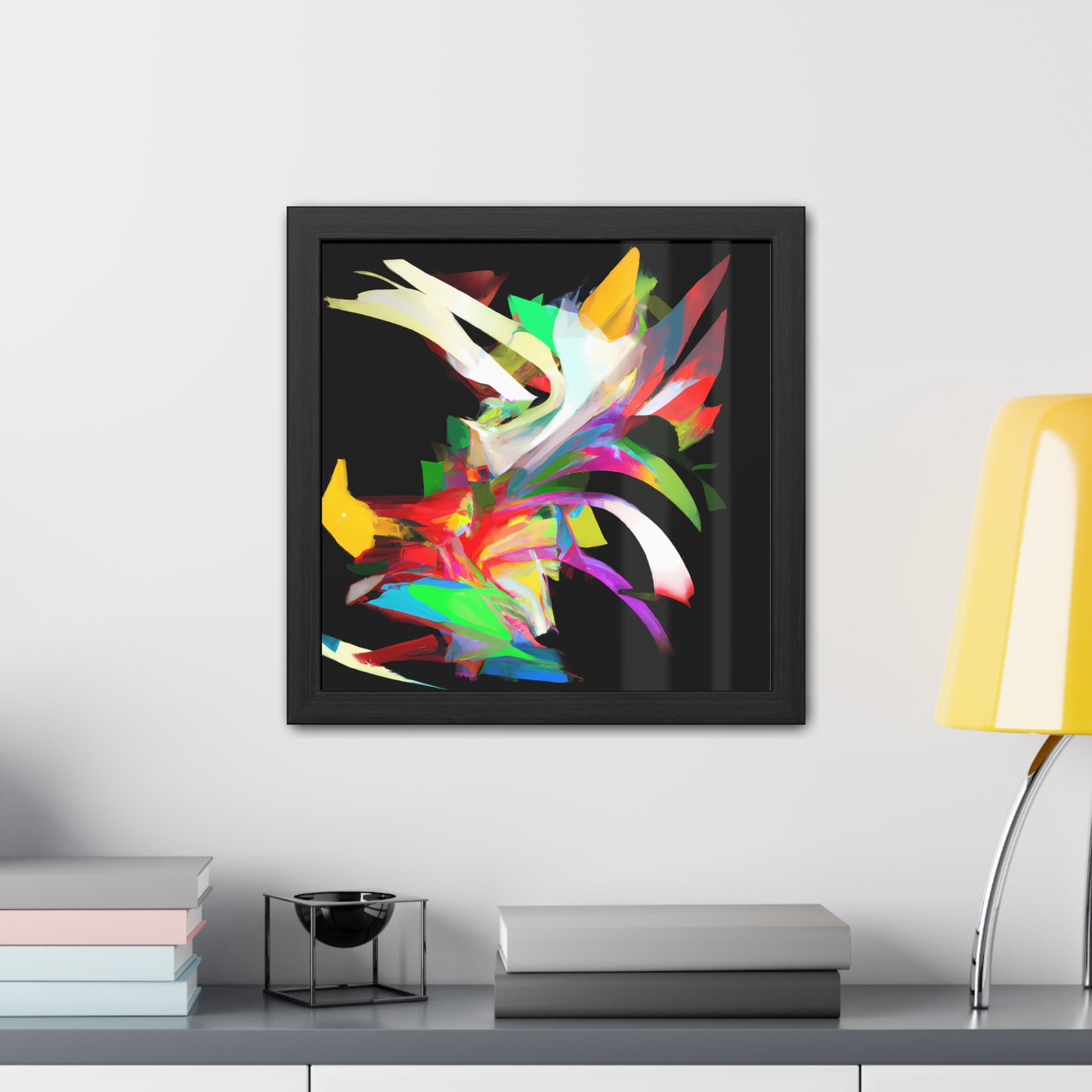 Fabstract 8 - on Framed Print