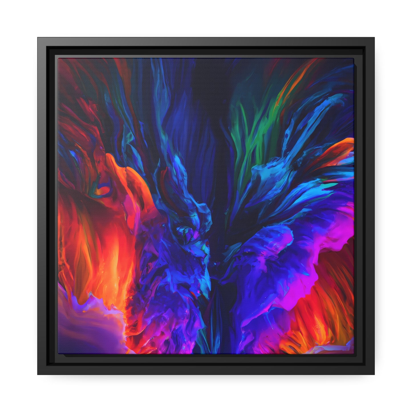 Quantum Euphoria 3 - on Framed Canvas