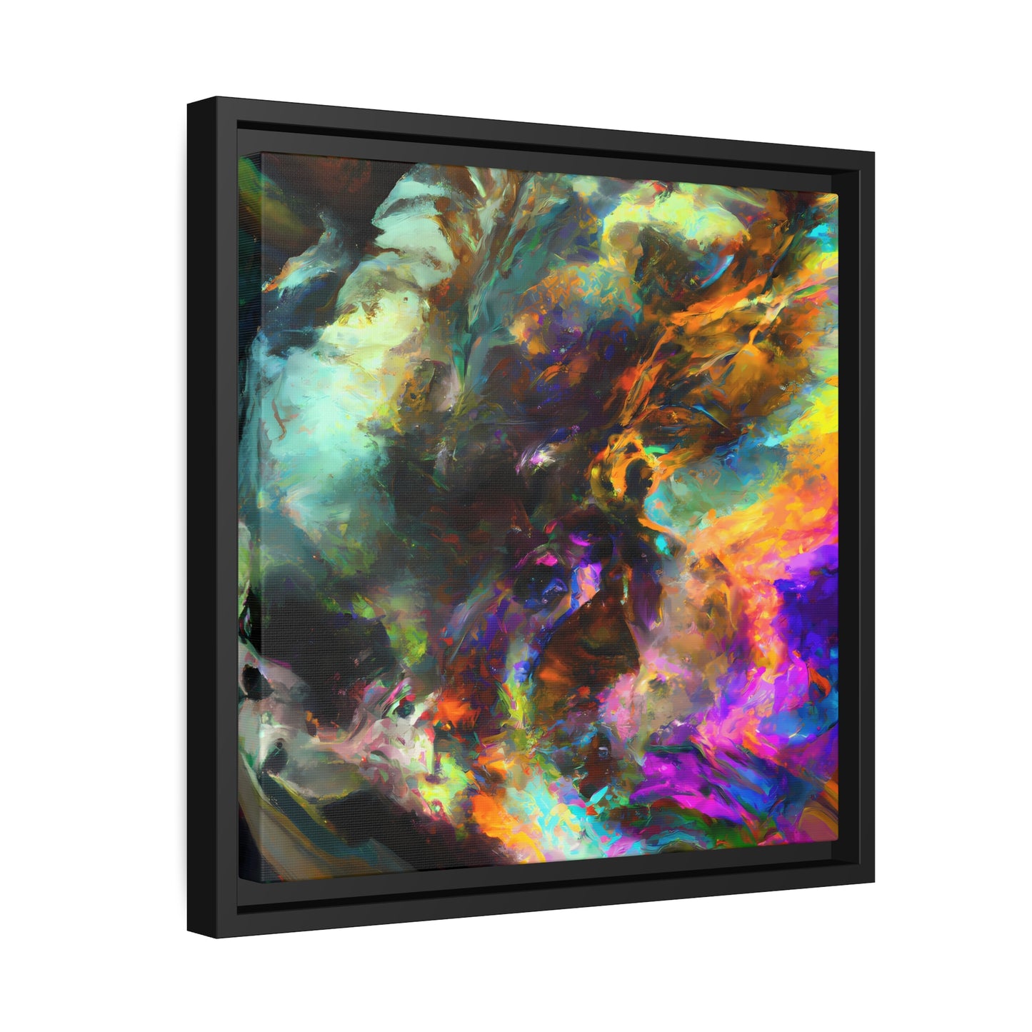 Quantum Euphoria 6 - on Framed Canvas