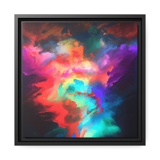 Quantum Euphoria 18 - on Framed Canvas