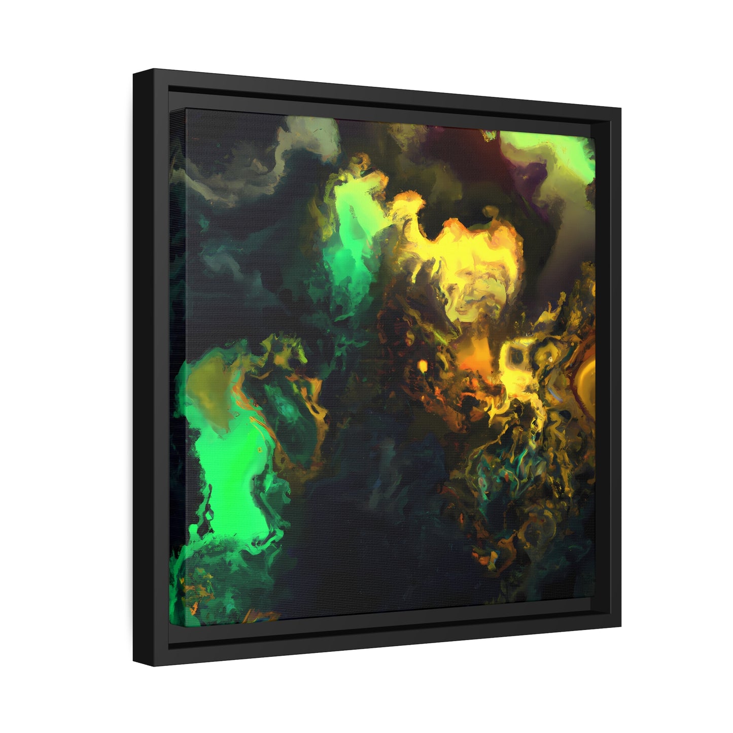 Quantum Euphoria 4 - on Framed Canvas