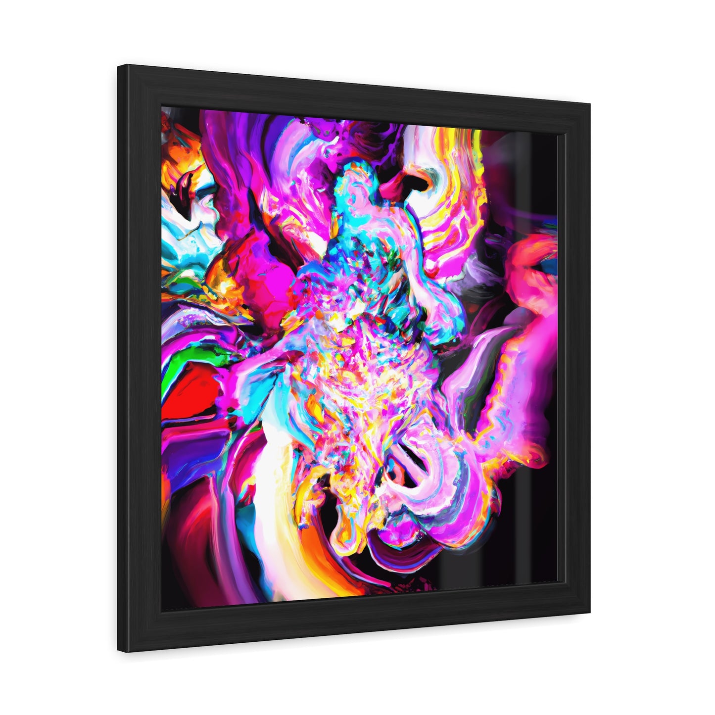 Fabstract 121 - on Framed Print