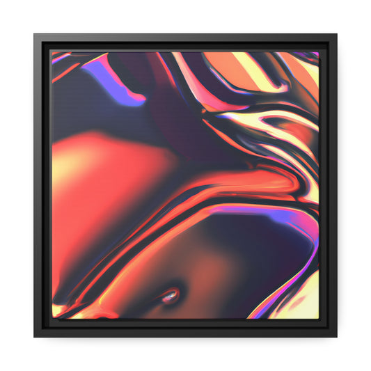 Neon Nexus 15 - on Framed Canvas