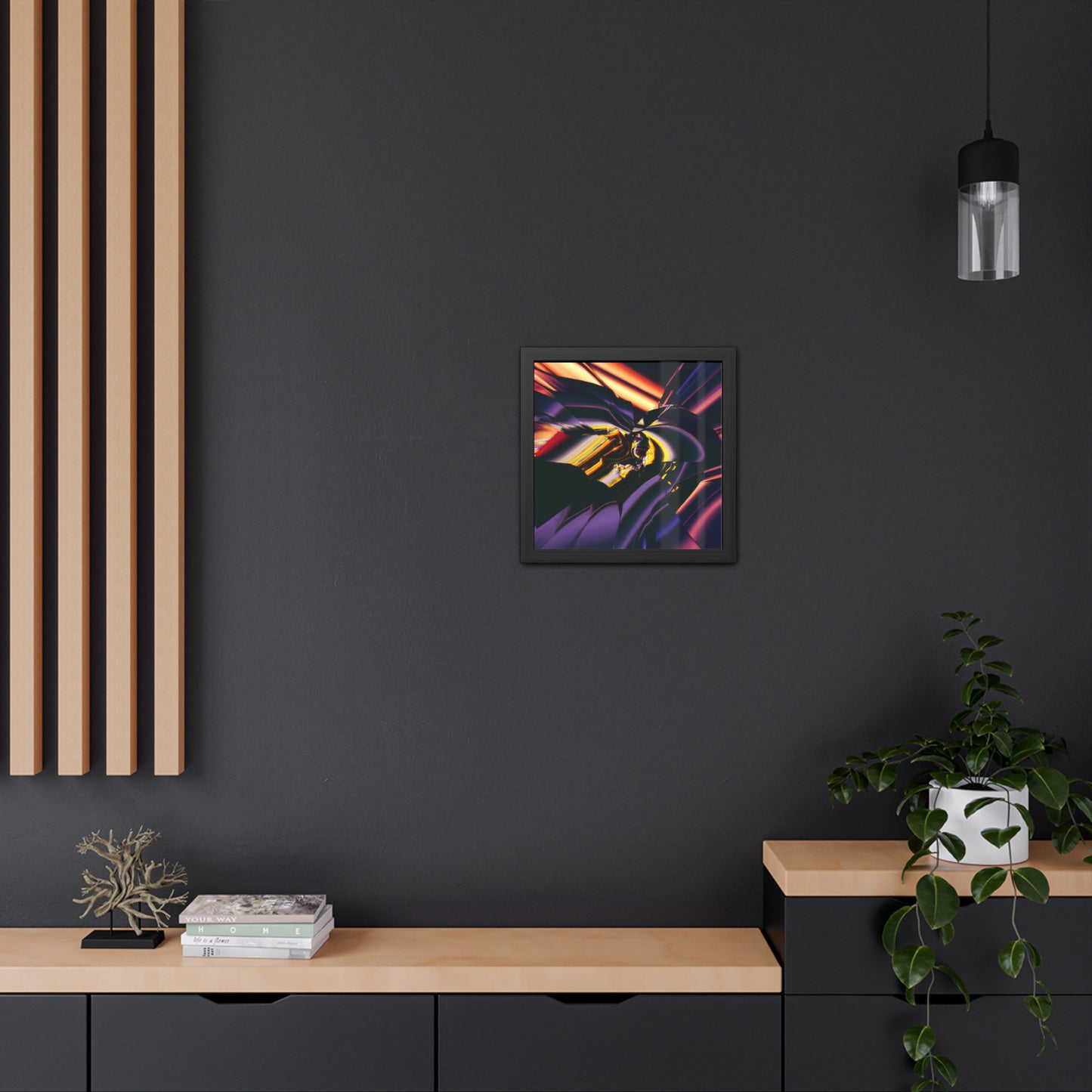 Temporal Flux 16 - on Framed Print