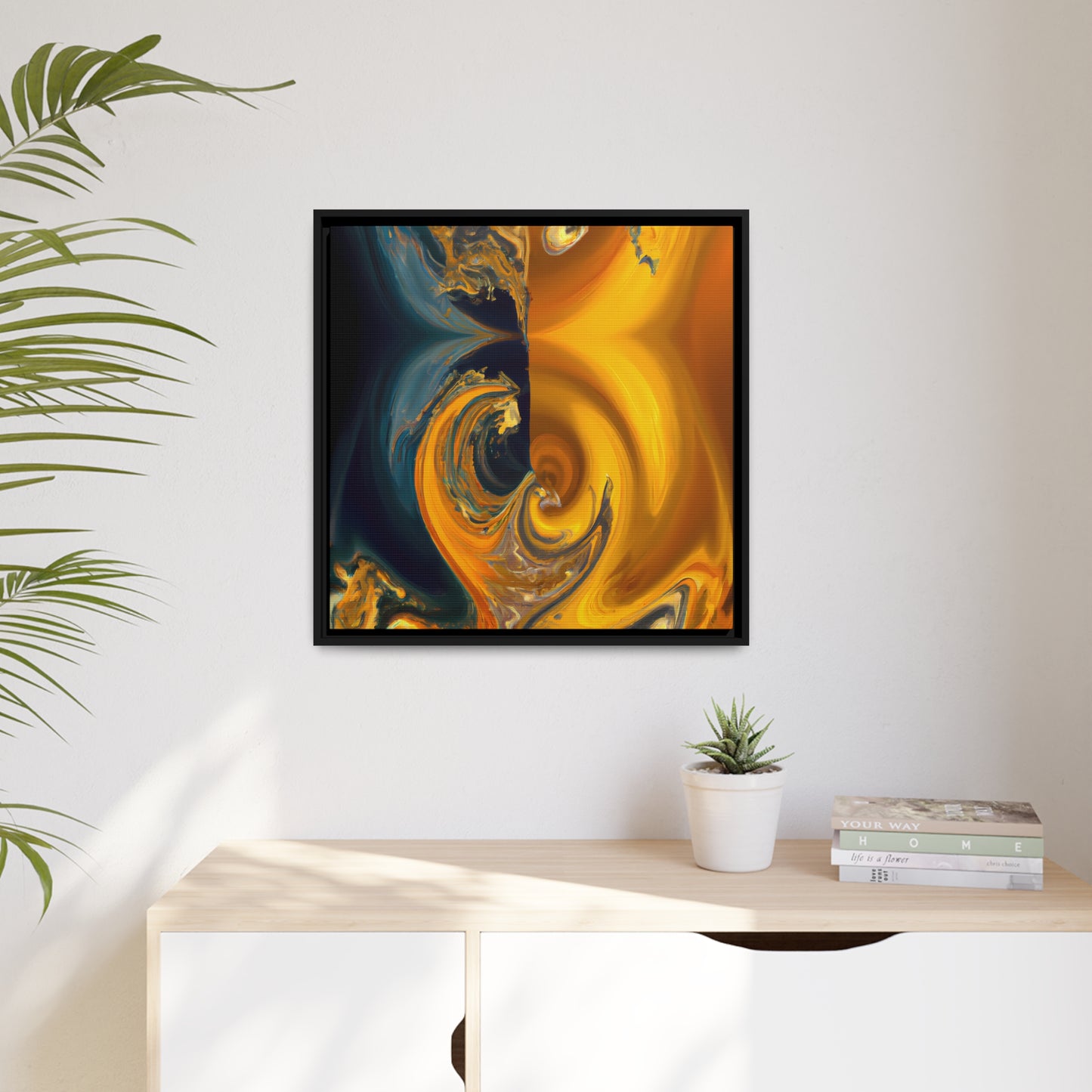 Infinite Perspectives 5 - on Framed Canvas