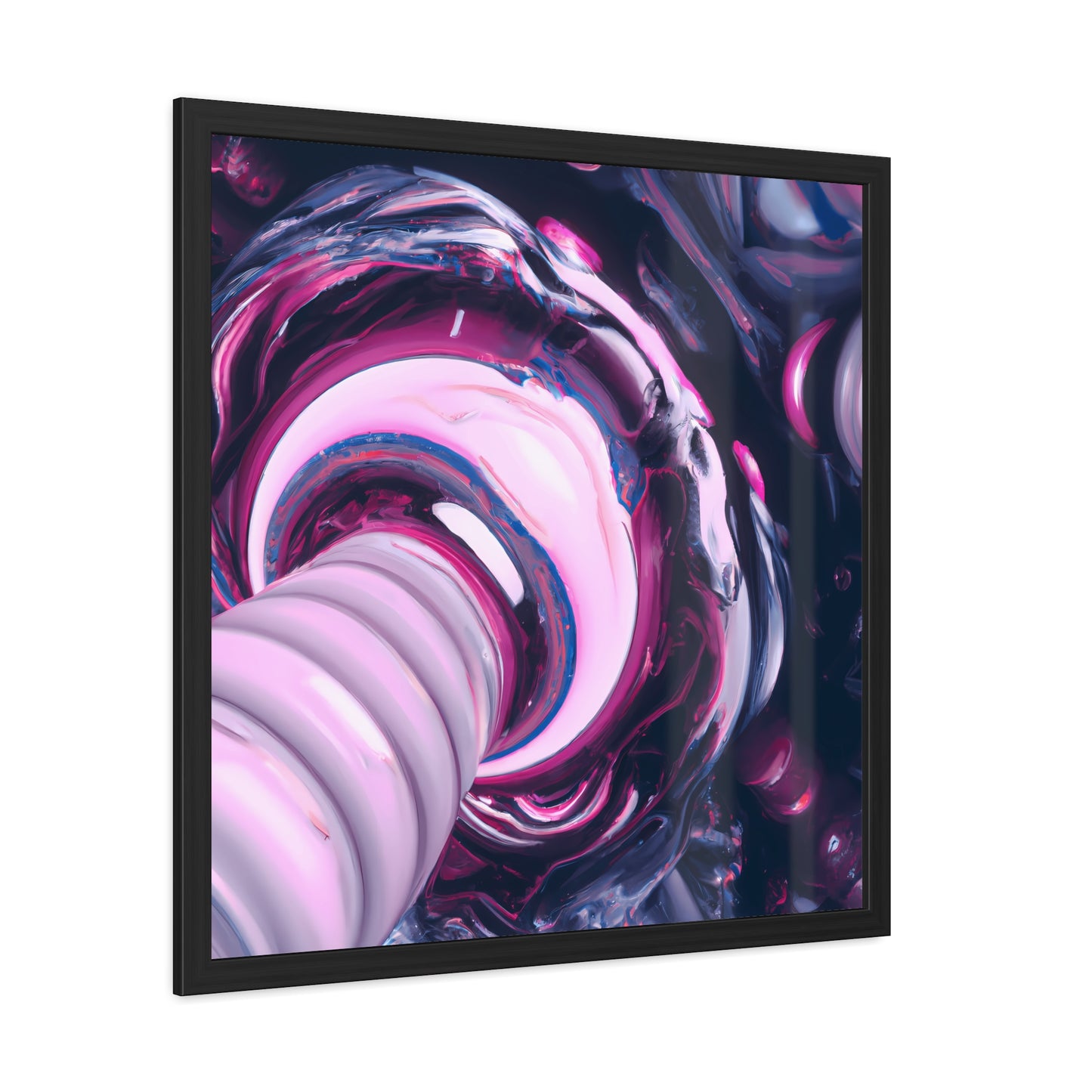 Temporal Flux 10 - on Framed Print