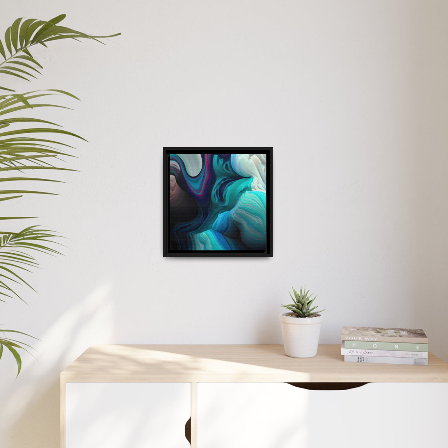 Quantum Euphoria 19 - on Framed Canvas