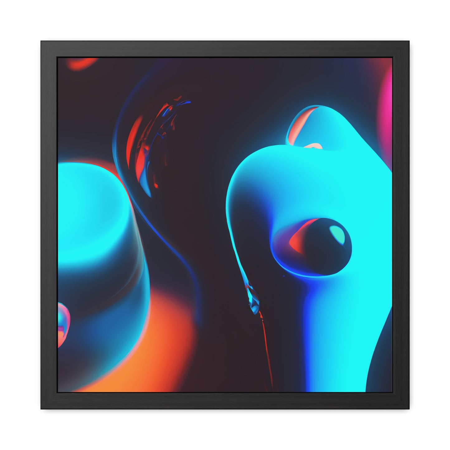 Fabstract 22 - on Framed Print