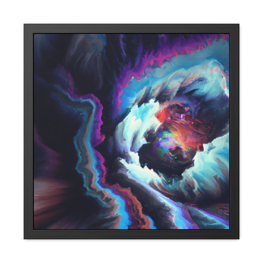 Quantum Euphoria 7 - on Framed Print