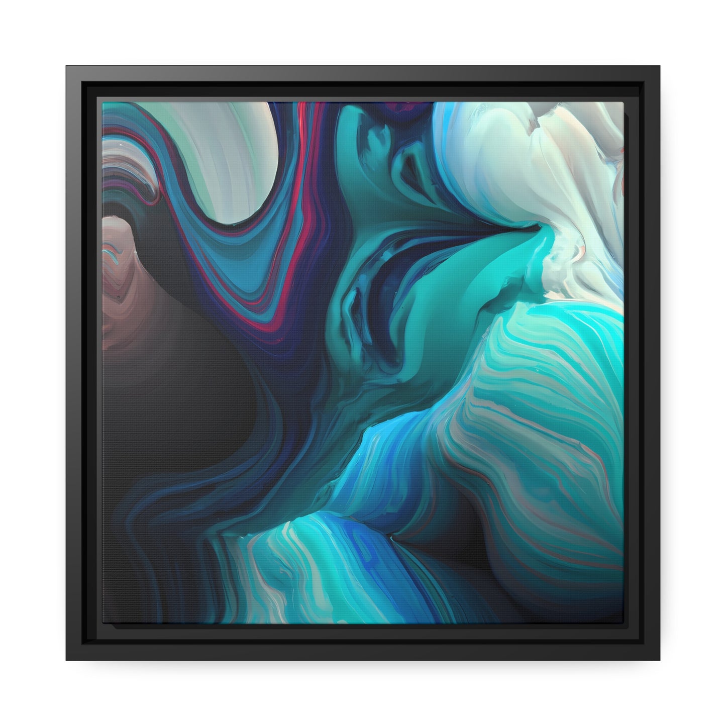 Quantum Euphoria 19 - on Framed Canvas