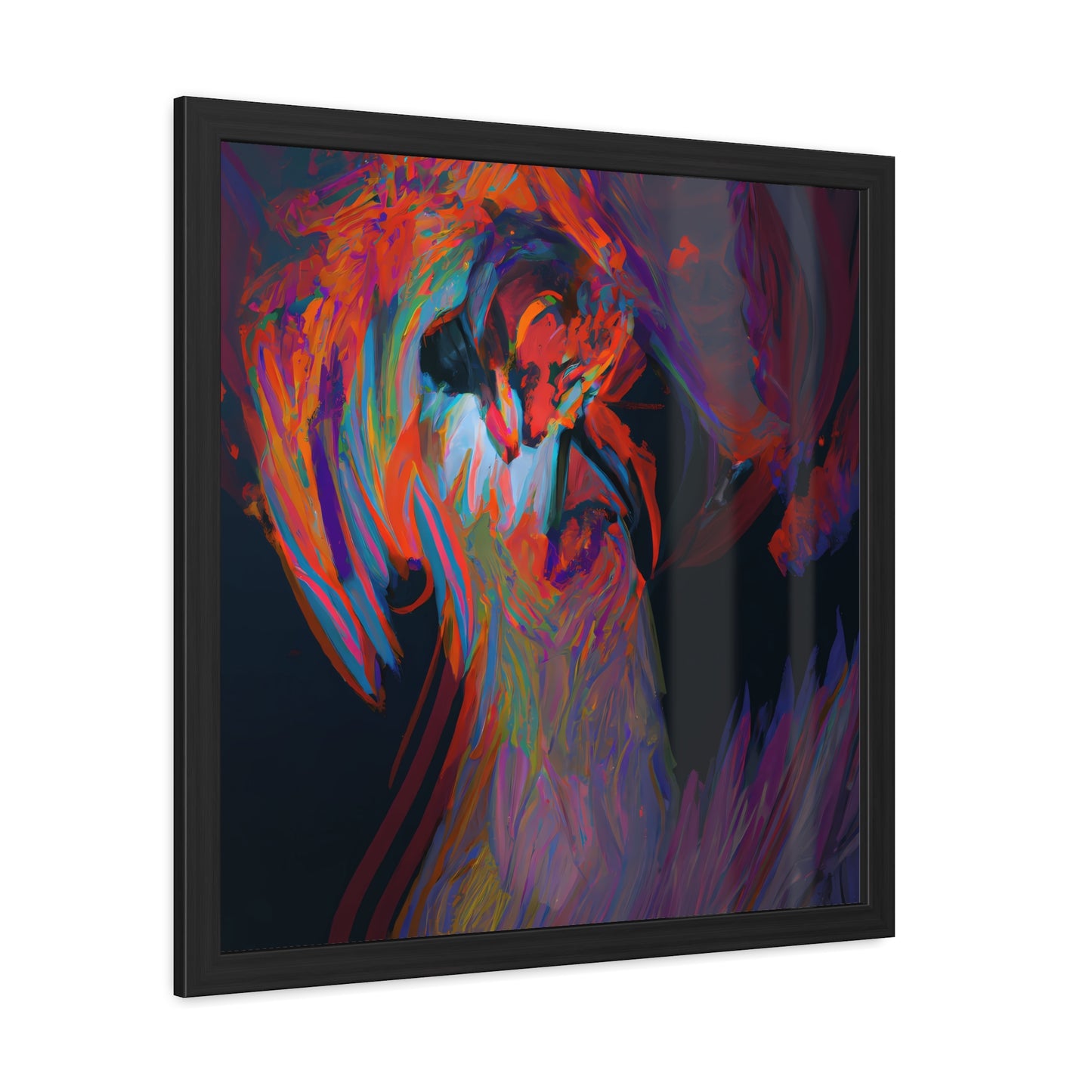 Fabstract 88 - on Framed Print