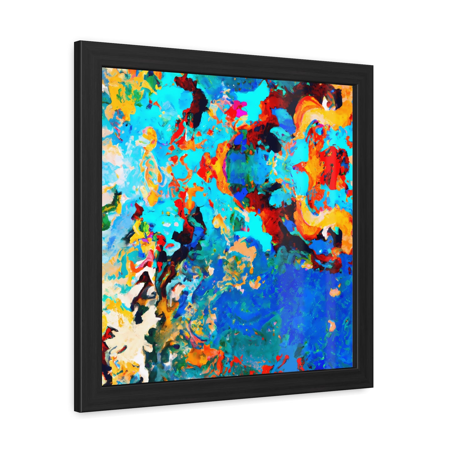 Fabstract 83 - on Framed Print