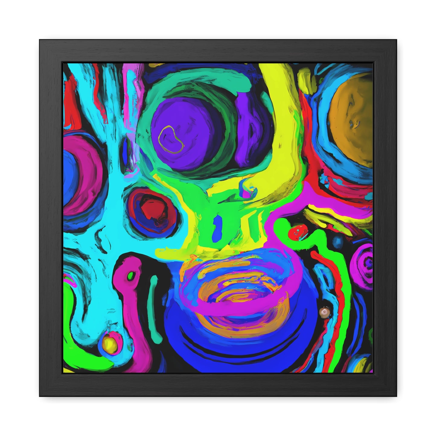 Fabstract 37 - on Framed Print