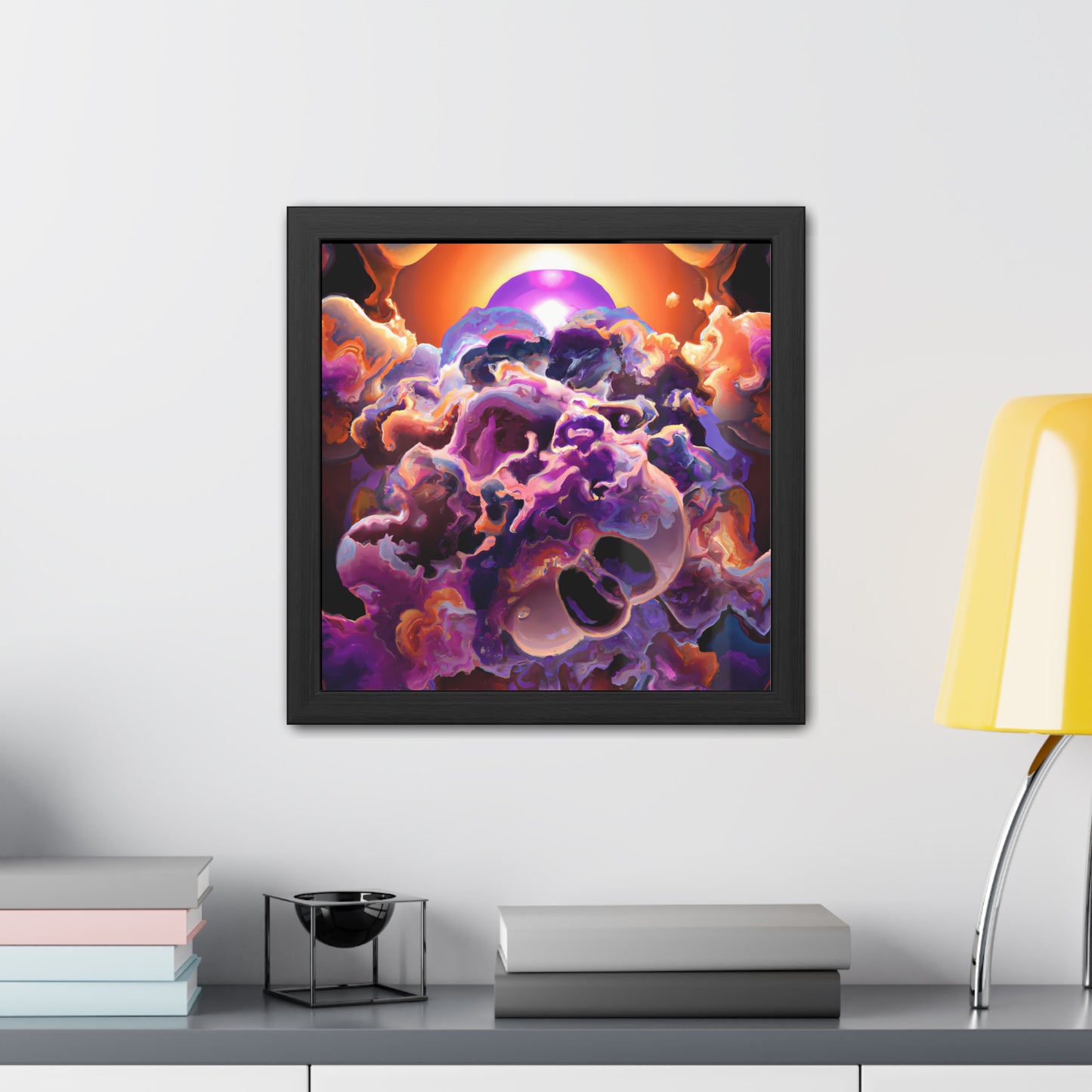 Temporal Flux 11 - on Framed Print