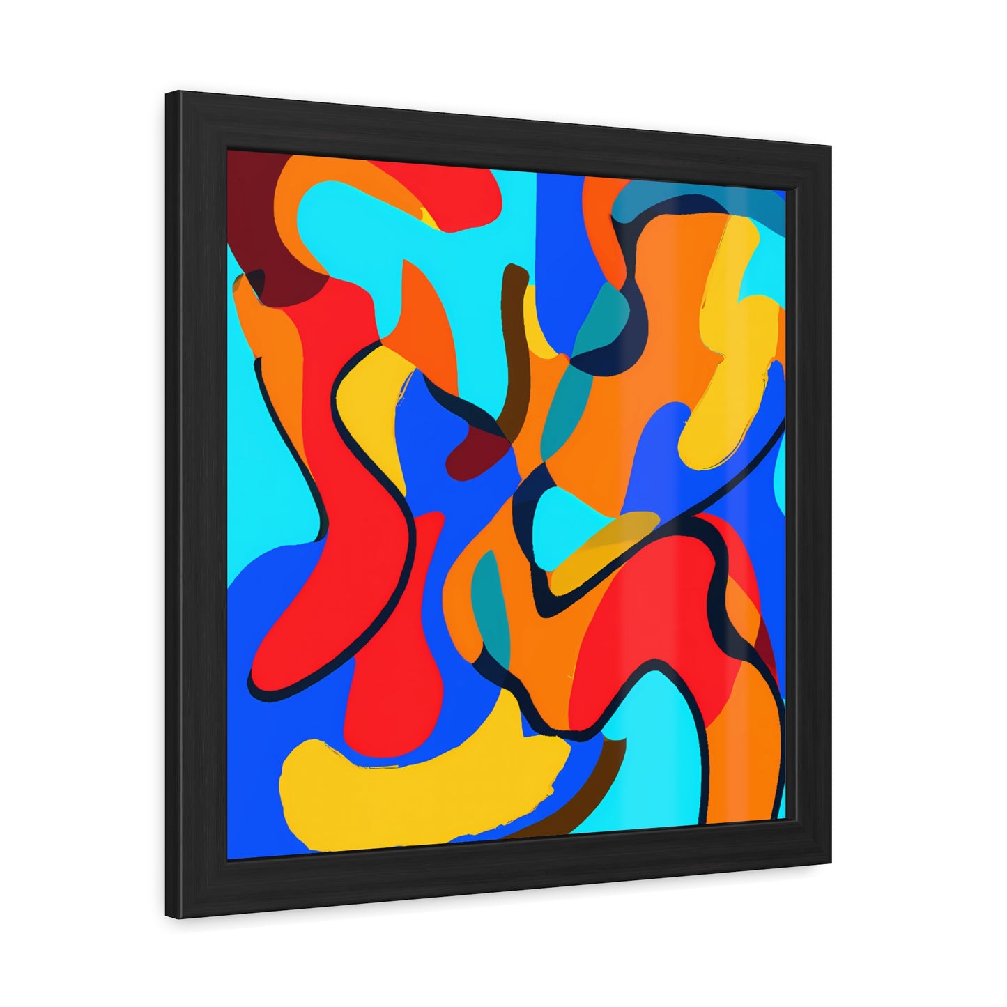 Fabstract 6 - on Framed Print