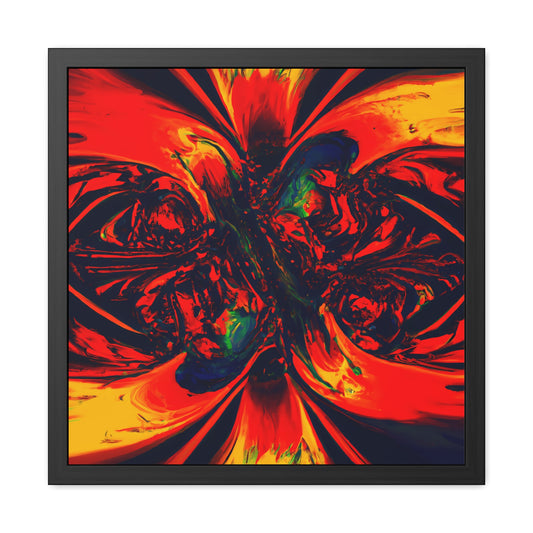 Fabstract 69 - on Framed Print