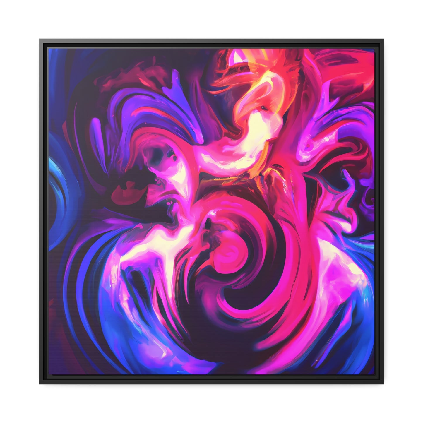 Quantum Euphoria 14 - on Framed Canvas