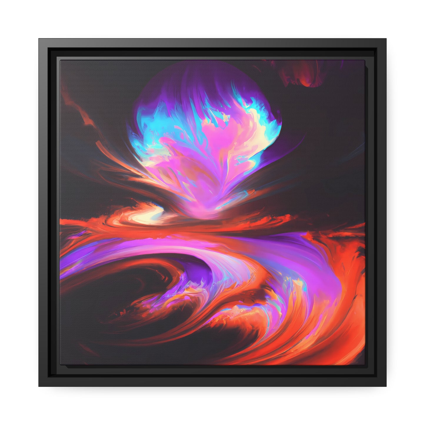 Quantum Euphoria 13 - on Framed Canvas