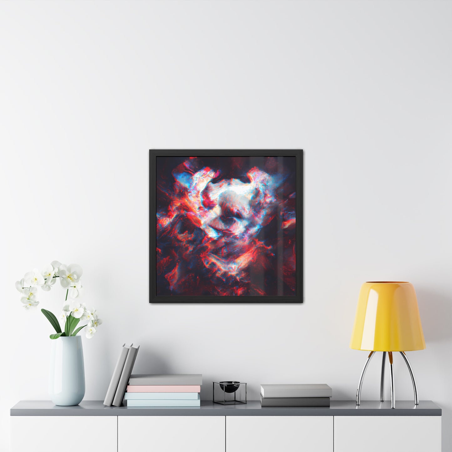 Fabstract 102 - on Framed Print