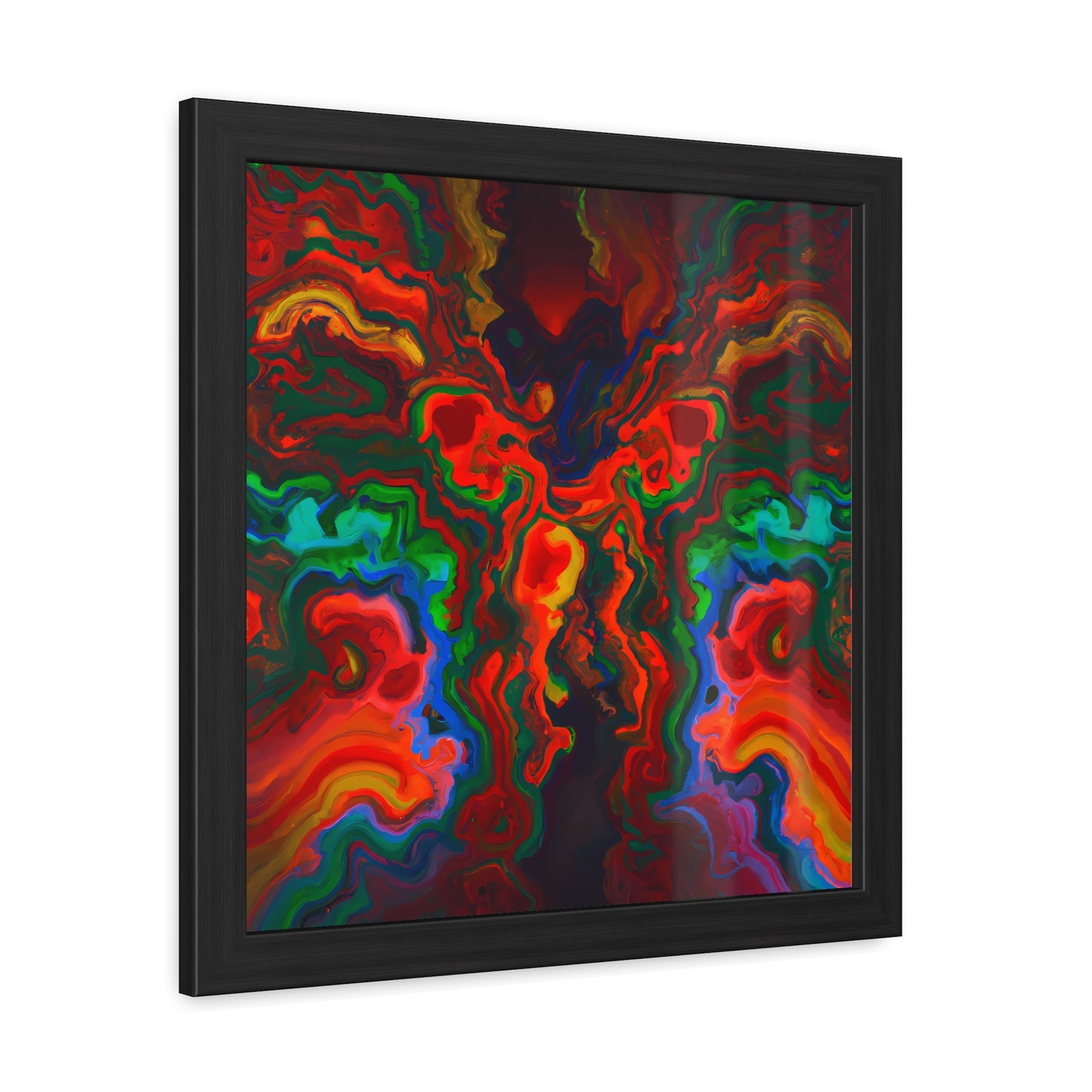 Fabstract 96 - on Framed Print