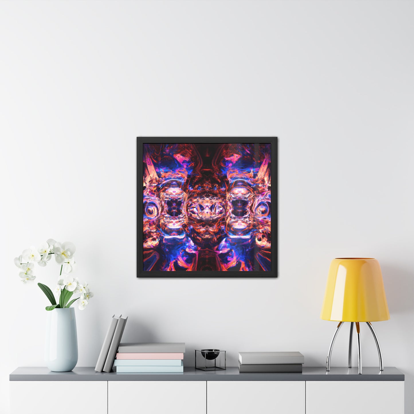 Fabstract 112 - on Framed Print