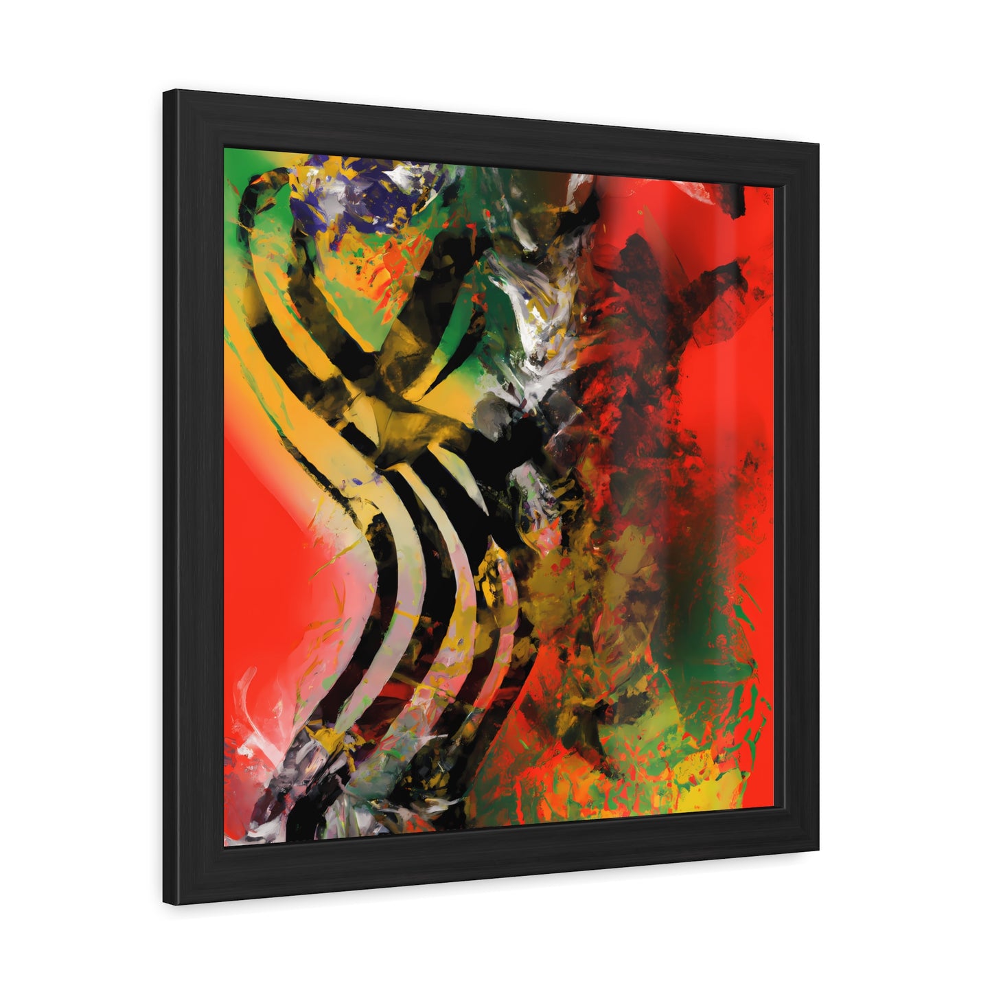 Fabstract 92 - on Framed Print