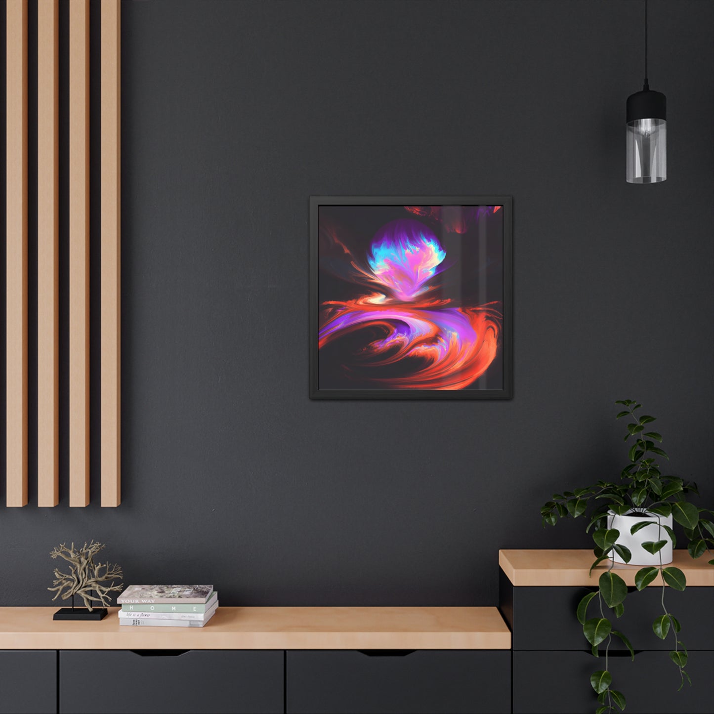 Quantum Euphoria 13 - on Framed Print