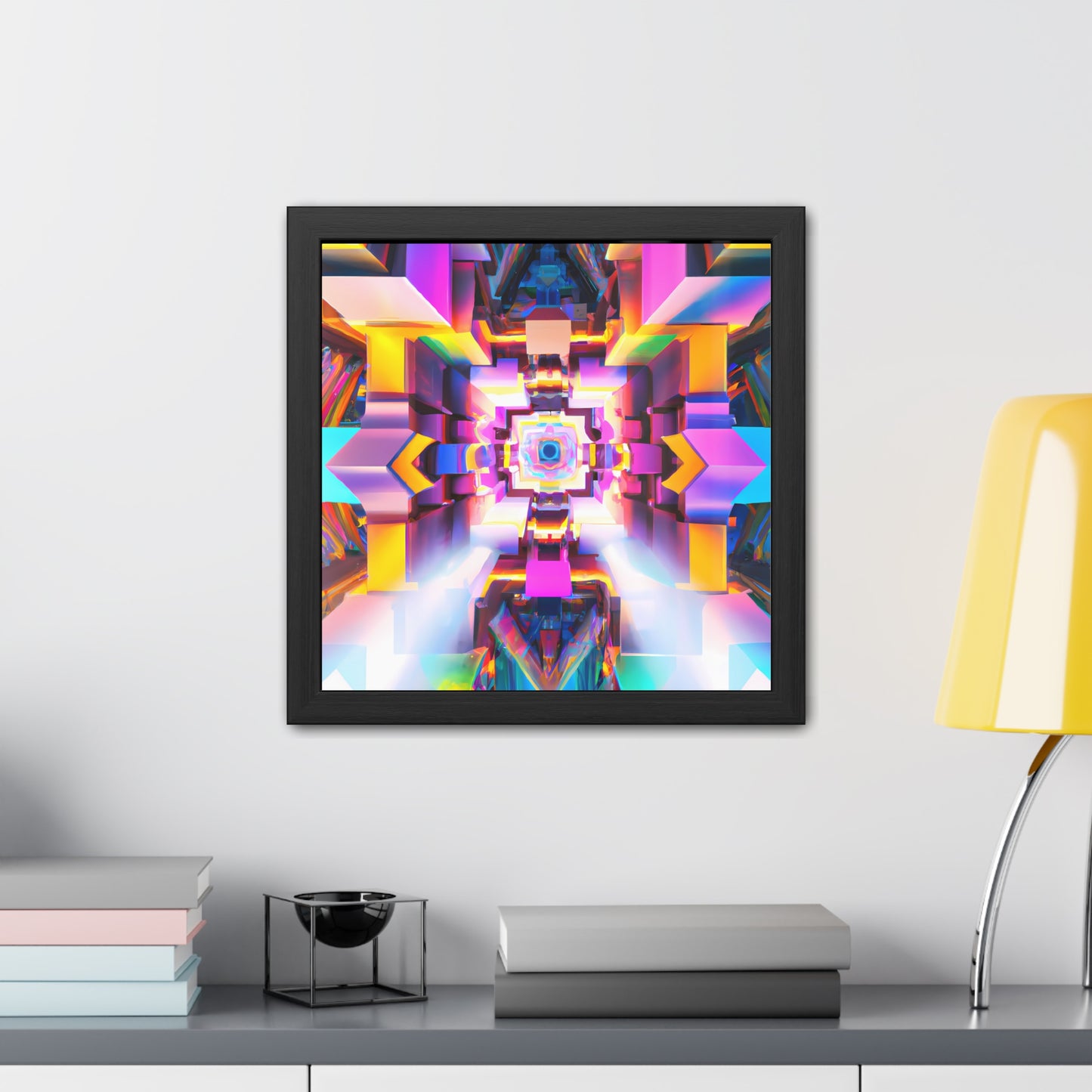 Temporal Flux 1 - on Framed Print