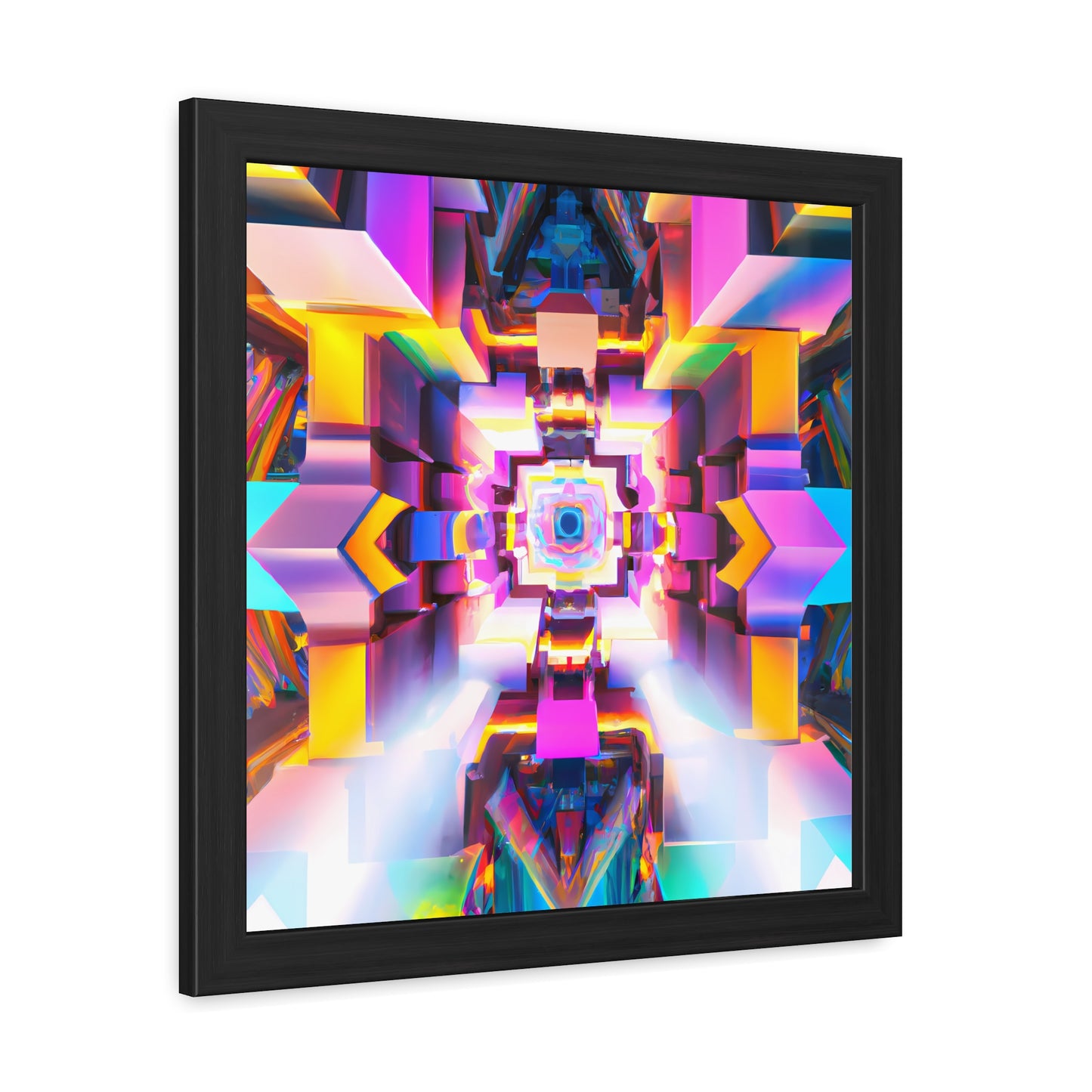 Temporal Flux 1 - on Framed Print