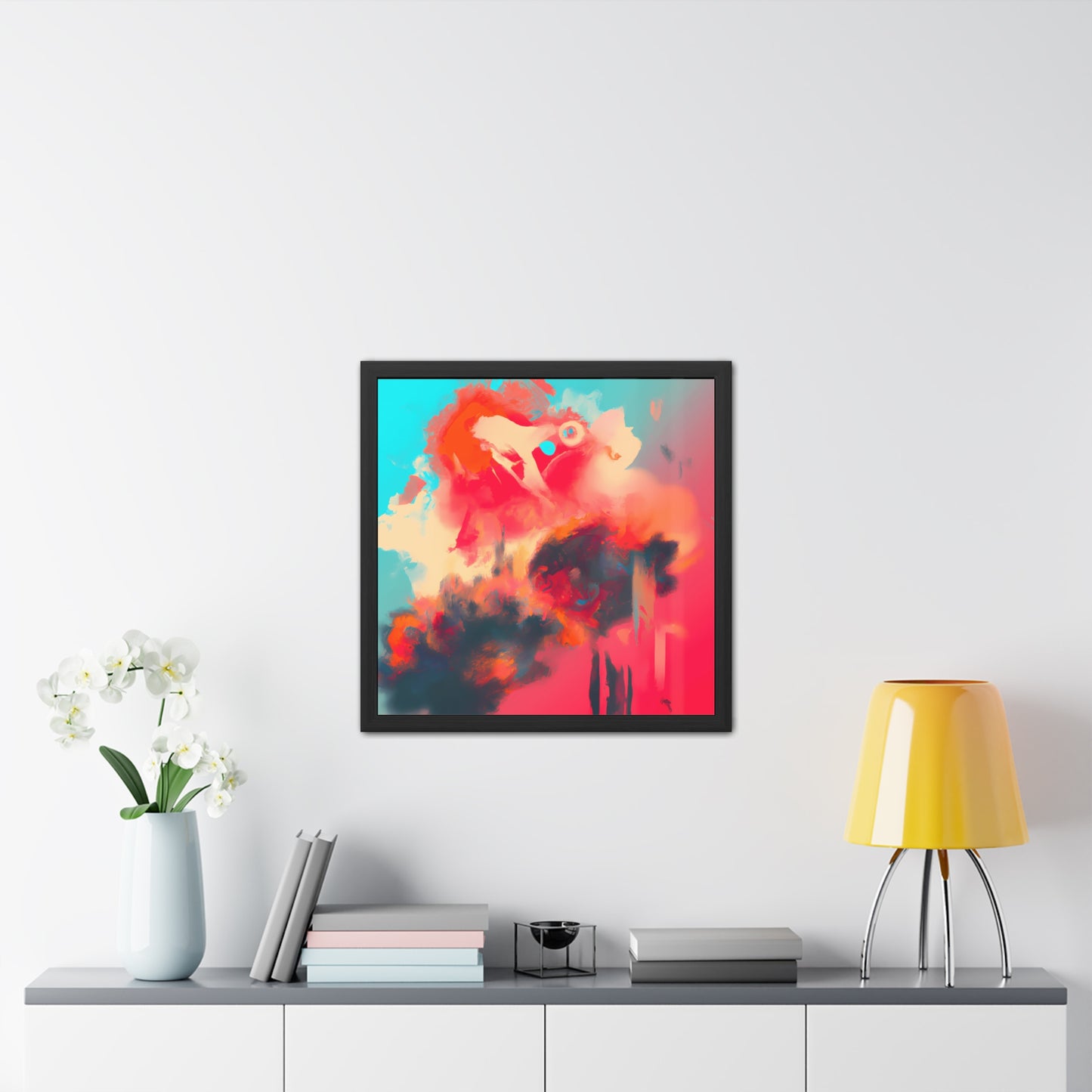 Fabstract 48 - on Framed Print